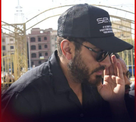 الوداع الأخير: تامر حسني يحمل نعش والده وابنته تاليا تودع جدها بكلمات مؤثرة صورة رقم 5