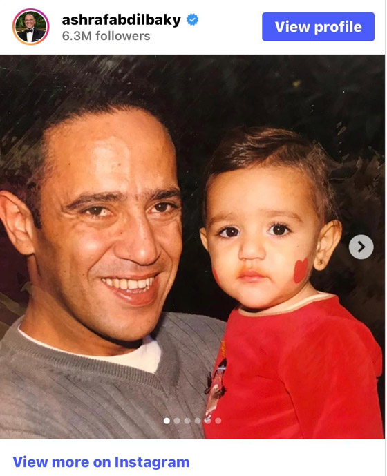 صورة رقم 1 - أشرف عبد الباقي يحتفل بيوم ميلاد ابنته زينة: صورها منذ الطفولة ورسالة مؤثرة صورة رقم 1 - أشرف عبد الباقي يحتفل بيوم ميلاد ابنته زينة: صورها منذ الطفولة ورسالة مؤثرة