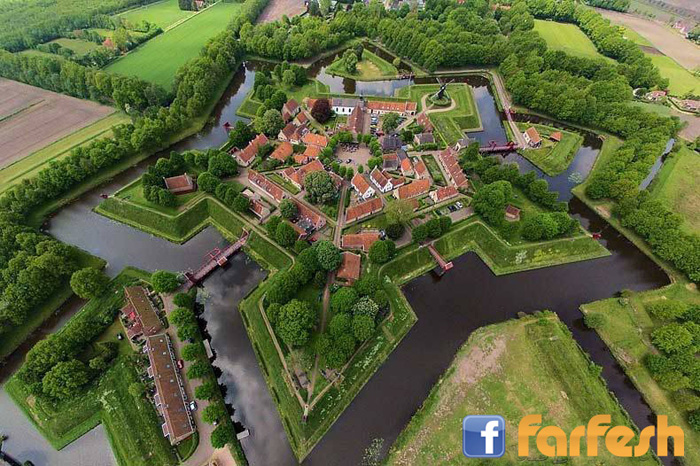 ���� ������� Fort Bourtange �� ����� ������ ������� ���� ��� �� ���� ������̡ ������� �������� �� ������