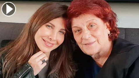 فيديو نانسي عجرم تغني للأم: الحكي مش كافي