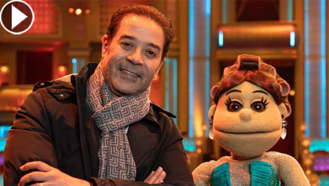 فيديو مدحت صالح يبهر أبلة فاهيتا بأغنية (بوس الواوا) لهيفاء
