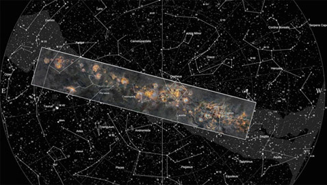 ثمرة 12 عاما.. 20 مليون نجمة في صورة فضائية مذهلة لمجرتنا