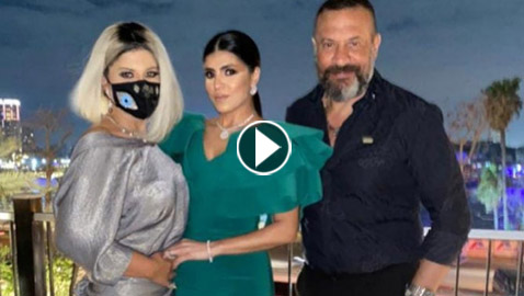 فيديو ماجد المصرى يرقص فى عيد ميلاده مع زوجته على أنغام (شو حلو)