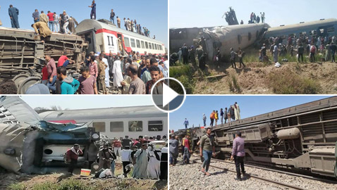 عشرات القتلى والجرحى بحادث اصطدام قطارين في مصر، والفاعل مجهول!