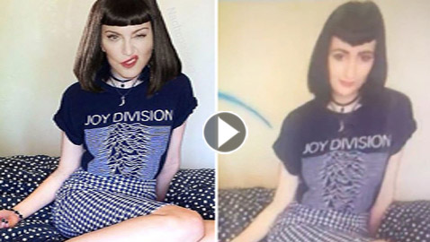 بالفيديو فتاة استرالية تتهم مادونا: سرقت صورتي وركبت وجهها على جسمي وهذا هو الاثبات!