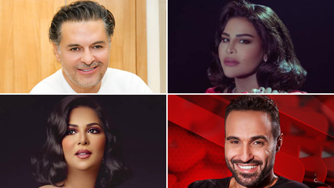 راغب علامة وأحمد فهمي الأبرز.. تعرفوا على نجوم عرب تلقوا لقاح كورونا