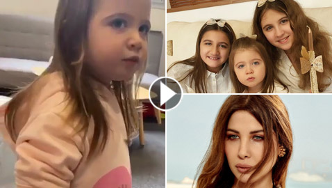فيديو نانسي عجرم تلون البيض مع بناتها لعيد الفصح وطفلتها الجميلة (ليا) تخطف القلوب