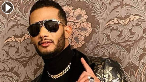 إضاءة برج خليفة بصورة محمد رمضان – بالفيديو