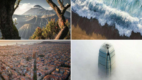 كيف أبدع طيار بريطاني في التقاط أفضل الصور المذهلة من السماء؟