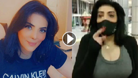 فيديو وصور حورية فرغلي تصل مصر بعد نجاح عملية تجميل الأنف التي قامت بها في امريكا