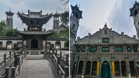 مسجد داتونج فى الصين.. مبنى رائع يدمج الفن المعماري الإسلامي باللمسات الصينية