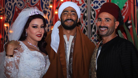 بعد فضائح وانفصال! محمد رمضان يجمع سمية الخشاب بطليقها أحمد سعد
