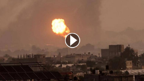 130 غارة إسرائيلية على غزة.. سقوط قتلى وجرحى بينهم أطفال