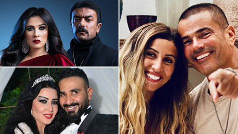 نجوم استغلوا أزماتهم الشخصية في مسلسلات رمضان من أجل الترند، بينهم عمرو دياب ودينا الشربيني