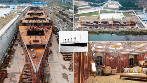 نسخة طبق الأصل عن سفينة تيتانيك بالصين.. هل تُبحر مجددا؟