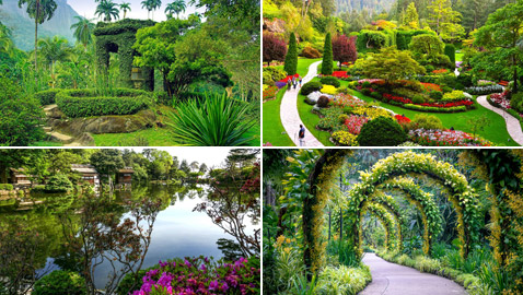 بالصور: تعرفوا إلى أفضل 10 حدائق رائعة حول العالم