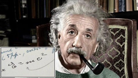 رسالة لأينشتاين بخط يده لأشهر معادلته تباع بأكثر من مليون دولار