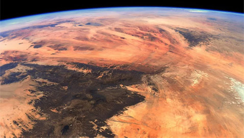 كيف يبدو كوكب الأرض ككوكب المريخ؟ صور مدهشة تظهر التشابه!