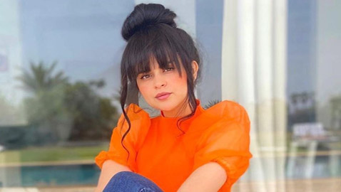 صور سلمى رشيد السندريلا المغربية تستعرض جمالها بـ لوك جديد