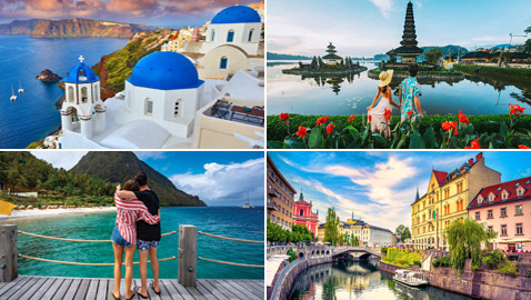 بالصور: تعرفوا إلى أفضل وجهات شهر العسل الجميلة لصيف 2021