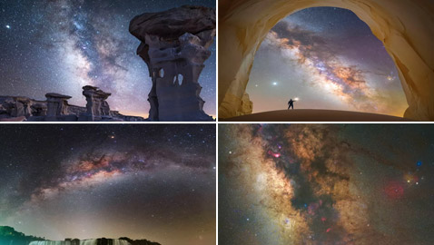 عشاق الليل.. إليكم الفائزون بجائزة مصور مجرة درب التبانة لعام 2021