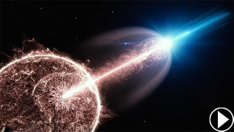 بالفيديو والصور.. أكبر انفجار في الكون تلتقطه الكاميرا