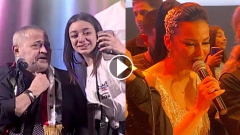 فوضى وازدحام وتدافع... جورج وسوف ينسحب من حفله باللاذقية وصفاء سلطان تنفي (فيديو)