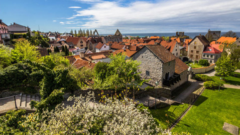 عطلة صيفية في جزيرة جوتلاند السويدية