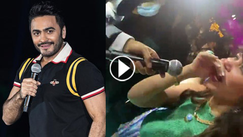 فيديو: تامر حسني يطلب 