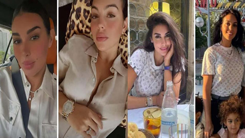 فيديو وصور: جورجينا صديقة رونالدو تتهم ياسمين صبري  بتقليدها وتحرجها: 