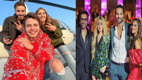 8 عائلات عربية عشق افرادها الفن: عادل امام، هنا الزاهد، احمد حلمي، وراغب علامة