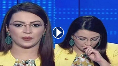 بسبب كورونا.. نوبة سعال تخنق مذيعة تونسية على الهواء