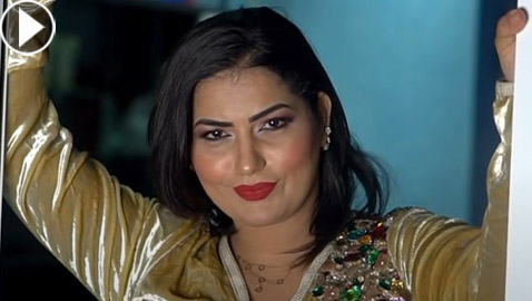 اعتقال الراقصة هيام المغربية بعد ان شتمت طفلتها وهددتها بذبحها ودعت لهتك عرضها! فيديو