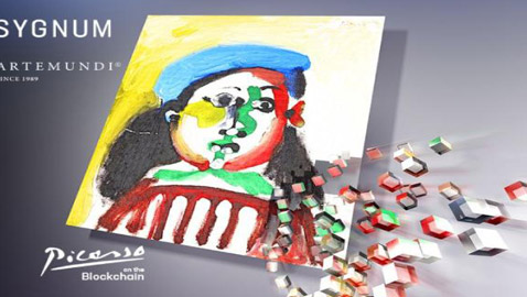 صور: لوحة مميزة لبيكاسو للبيع على شكل حصص رقمية