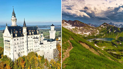 طريق جبال الألب في ألمانيا.. متعة مشاهدة المناظر الخلابة والمدهشة