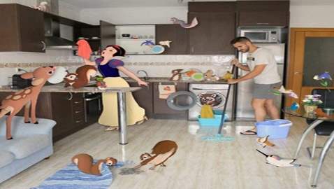 إبداع معلم.. وكيف عاش مع الشخصيات الكرتونية لإرضاء الأطفال؟