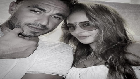 صور نيللي كريم مع عريسها هشام عاشور الذي يصغرها بـ 8 سنوات