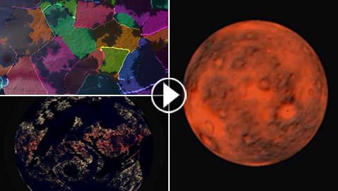 كيف تكوّن كوكب الأرض؟.. فيديو مدهش يرصد تغيرات مليارات السنين
