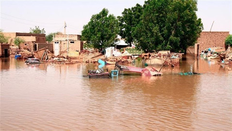 السودان.. تضرر آلاف المنازل جرّاء الفيضانات