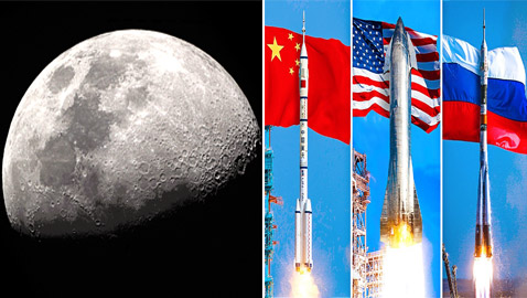 هل تندلع الحرب بين الولايات المتحدة الأمريكية والصين وروسيا بسبب القمر؟