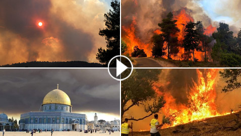 حرائق مهولة بالقدس.. إسرائيل فشلت بالسيطرة عليها وتطلب المساعدة الدولية