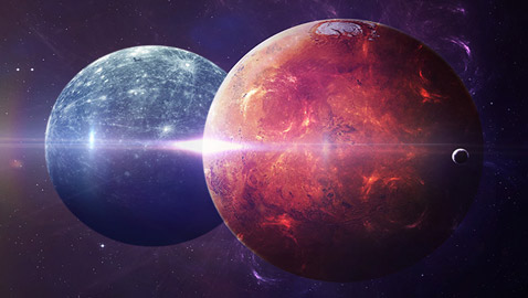 اقتران عطارد والمريخ: اليوم نشهد ظاهرة فلكية لن تتكرر قبل العام 2032