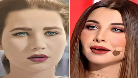 صدمة: فنانة مصرية شهيرة هي شبيهة نانسي عجرم.. شاهد أوجه الشبه بينهما!
