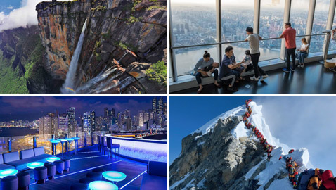 إن كنتم لا تخشون المرتفعات.. فهذه التجارب والنشاطات حتما تناسبكم