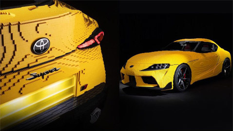 يمكن قيادتها.. متنزه ياباني يصنع سيارة بالحجم الطبيعي من مكعبات الليغو