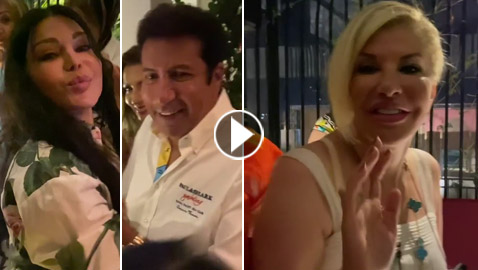 فيديو رقص هيفاء وهبي، هاني رمزي وإلهام شاهين في حفل عيد ميلاد هالة سرحان