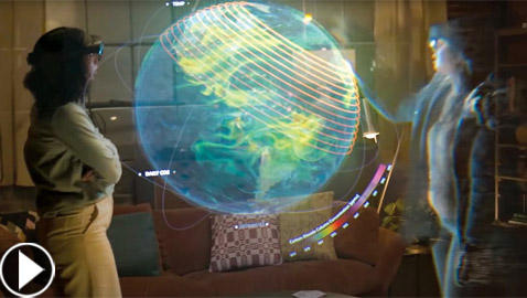 بالفيديو.. يمكنكم أن تجتمعوا الآن مع أي كان بواسطة الهولوغرام