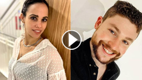 نور عمرو دياب تظهر للمرة الأولى مع خطيبها وهما يتناولان الغداء