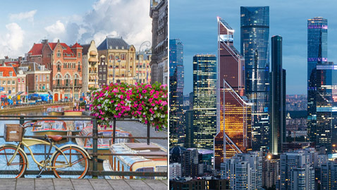 بينها موسكو واثنتان عربيتان.. إليكم قائمة أفضل المدن في العالم لعام 2021