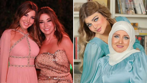 صور: أمهات نجمات الفن يخطفن الأنظار.. من تظهر كتوأم ابنتها؟